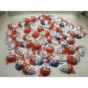 Lot of 50 Kinder Joy Unopened Suprise Eggs Toys (Toys Only) SEE PHOTOS *READ